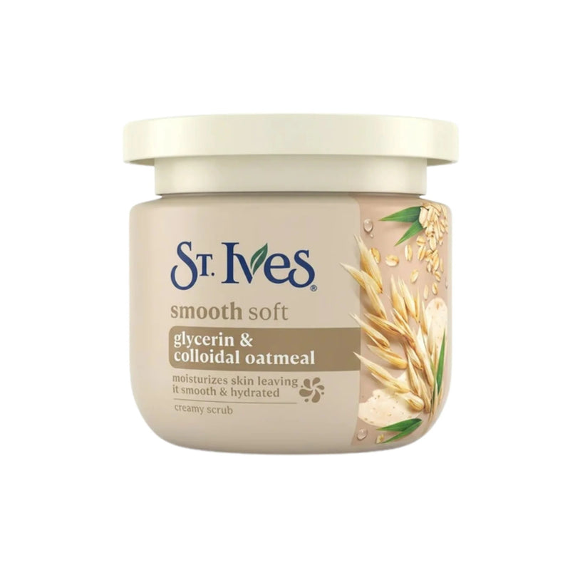 St. Ives Smooth Soft Colloidal Oatmeal Creamy Scrub Glycerin 300g