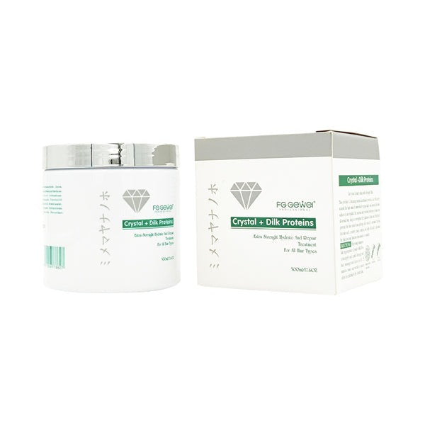 FG Gewei Crystal+Silk Protien Extra strength Hydrate & Repair Treatement  500ml