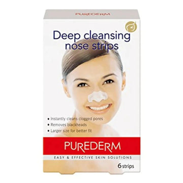 Purederm Deep Cleansing Nose Pore Strips 6pcs
