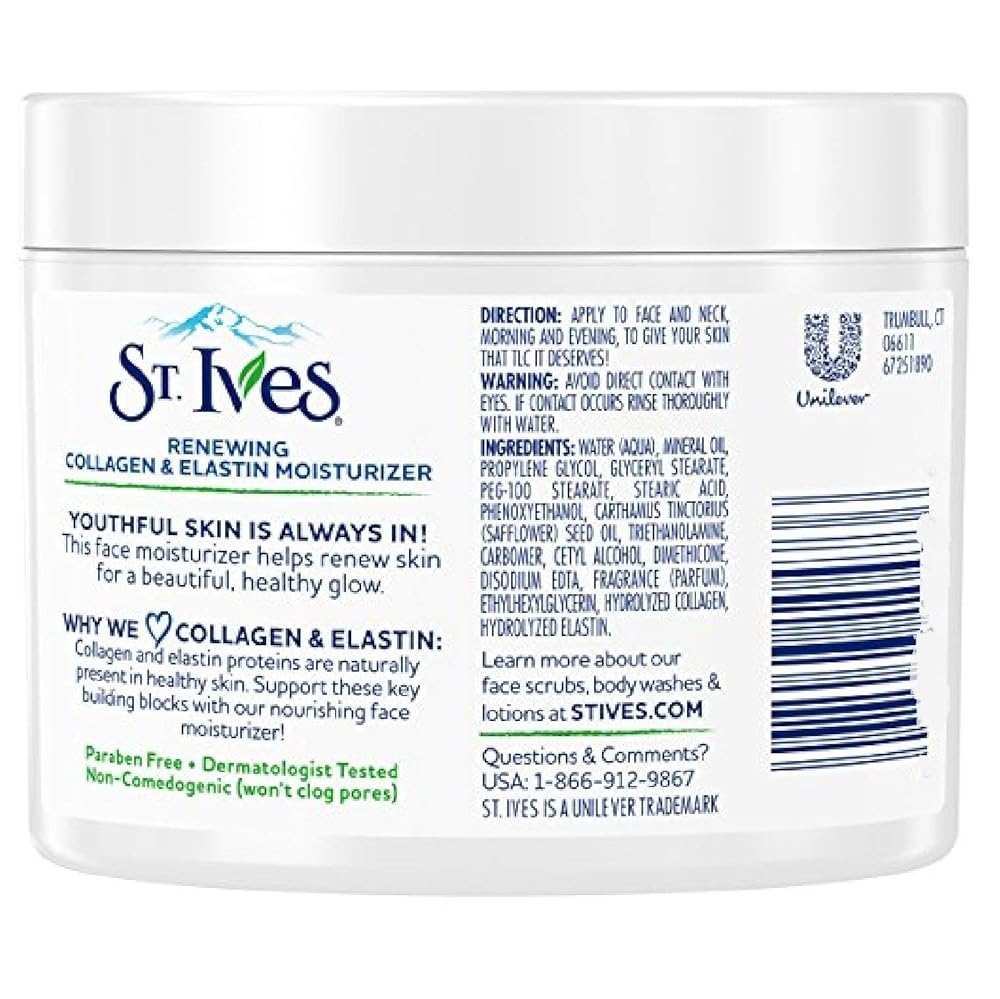 St. Ives Renewing Collagen Elastin Moisturizer 283g