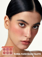 SHEGLAM Floral Flush Blush Palette Blushing Multicolor - 18gm
