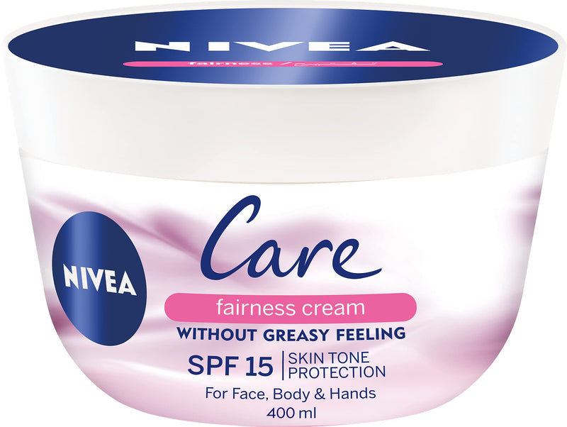 Nivea Care Even Tone Cream Skin Tone Protection Spf 15 400ml