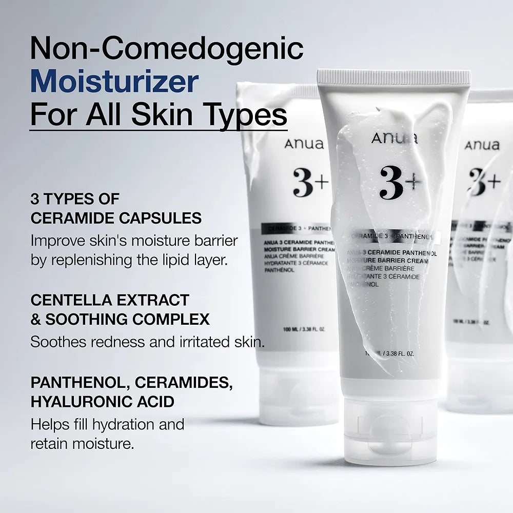 Anua  - 3+ Ceramide Panthenol Moisture Barrier Cream -  100ml