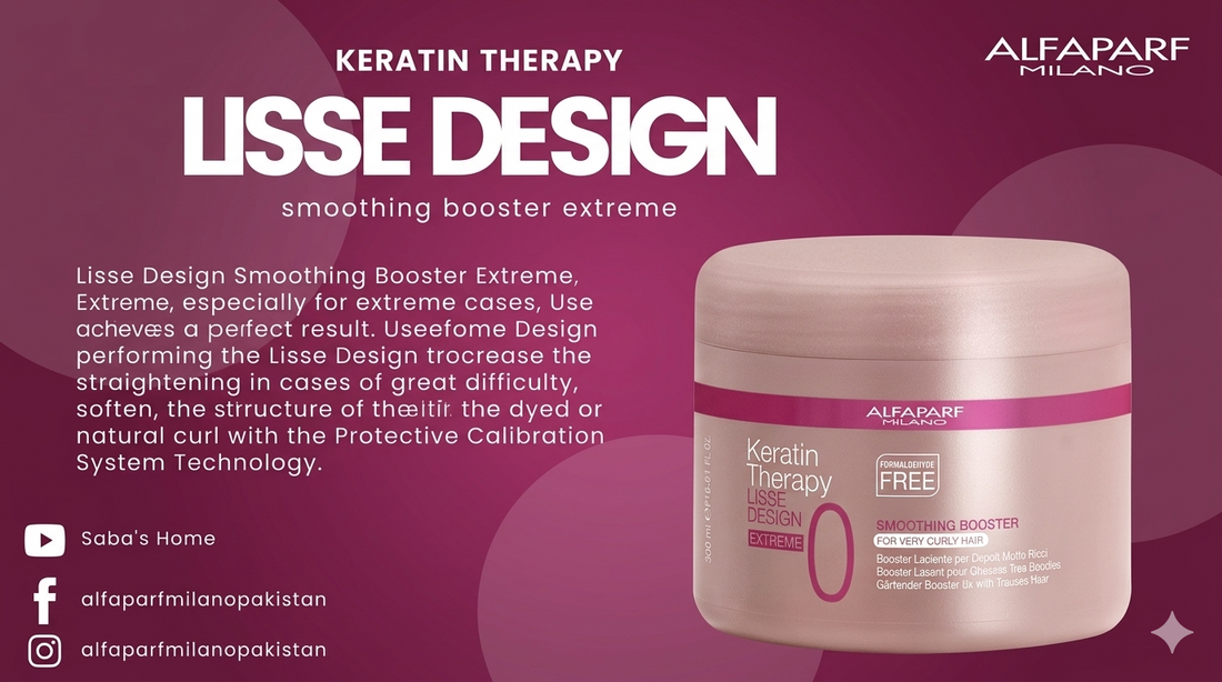 Alfaparf Milano Keratin Therapy Lisse Design Zero Rebonding 300ml