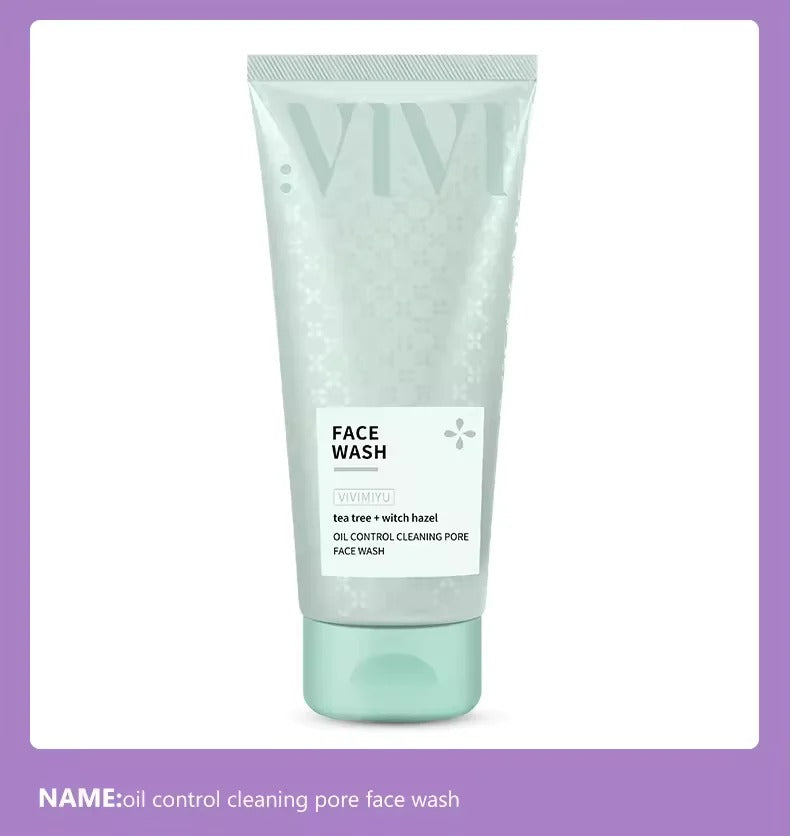 Vivimiyu  Tea tree + Witch hazel Facial Cleanser 180g