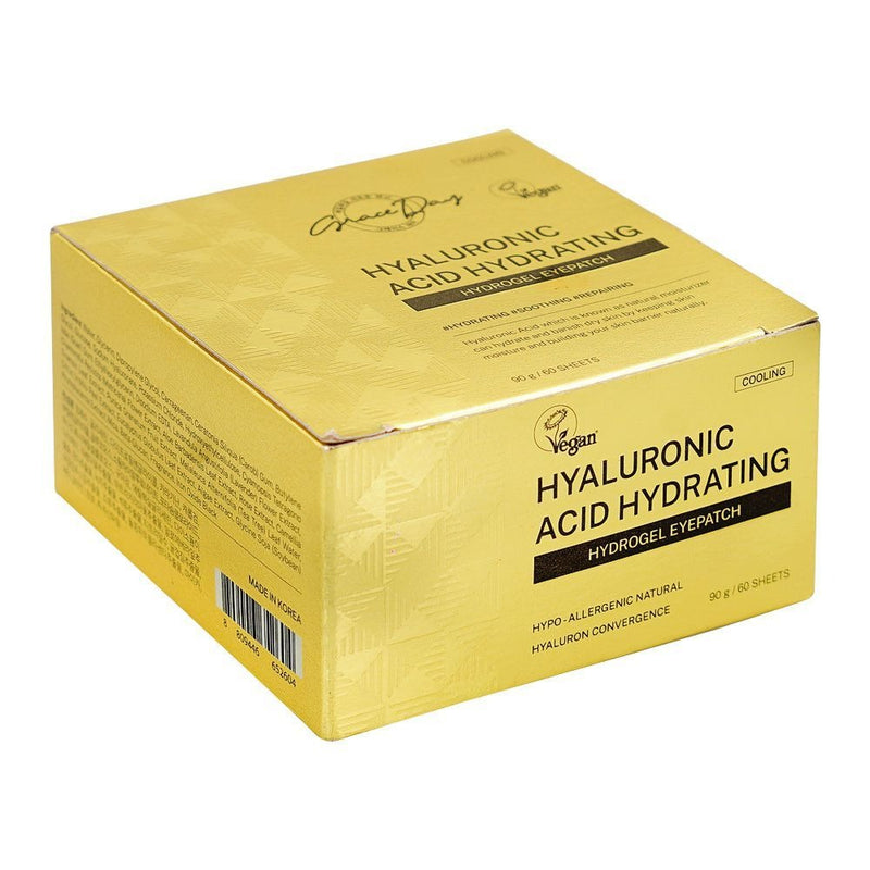 Grace Day Hyaluronic Acid Hydrating Hydrogel Eye Patch 60-Pack  90g