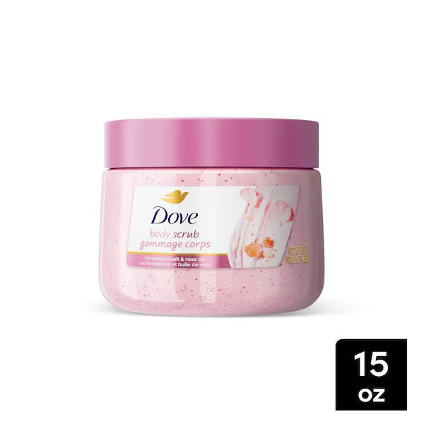 Dove Himalayan Salt Rose Oil Body Scrub 425G