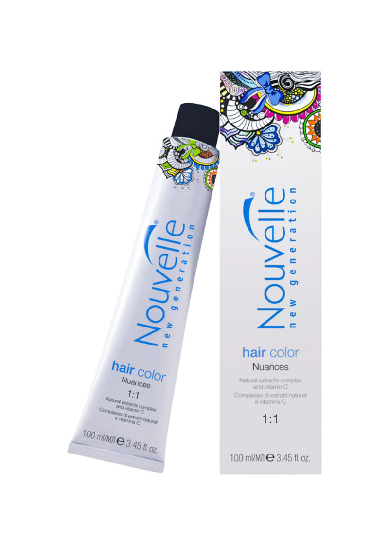 Nouvelle Permanent Hair Color 6.71 Ash Orange Killer Blonde 100ml