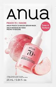 Anua Peach 70 Niacin Serum Mask