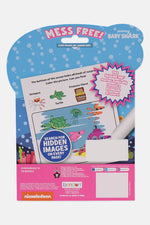Nickelodeon 2 Pieces Imagine Ink Game Book With Mess Free Marker Yellow