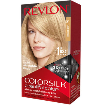 Revlon Colorsilk Hair Color Light Blonde 81