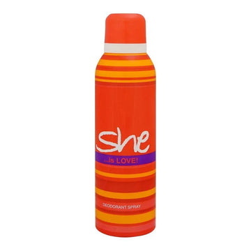She Is Love Deodorant Body Spray For Women 200ml