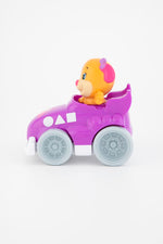 Fisher Price Learning Fun Racing Car with Animal Figure Purple