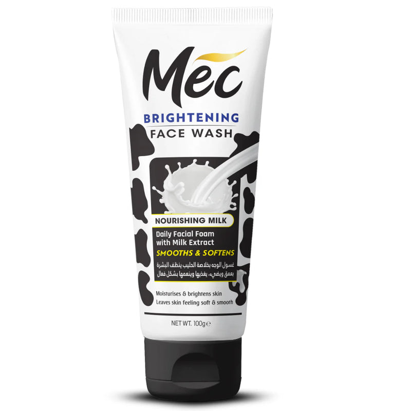 Mec Whitening Nourishing Milk Face Wash 100ml