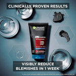 Garnier Pure Skin Intensive Charcoal 3in1 face-wash-gel (150ml)