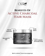 Ostro Odyssey Active Charcoal Hair Mask 300g