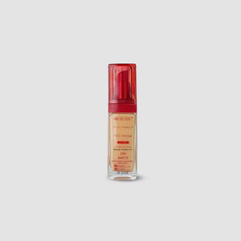 Muicin Nude Velvet Full Coverage Foundation 01Fair 30ml