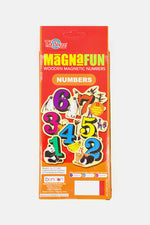 Bendon 15 Pack Wooden Magnetic Numbers, Red/Beige Combo
