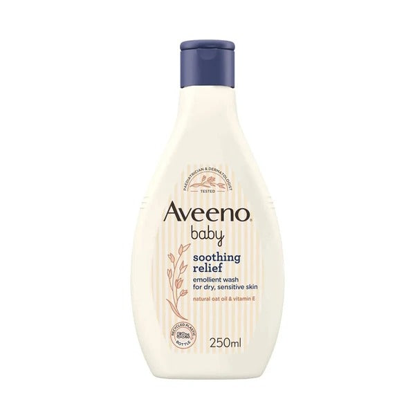 Aveeno Baby Soothing Relief Emollient Wash 250ml