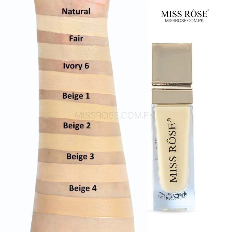 Miss Rose Silk Foundation Beige 3 30ml