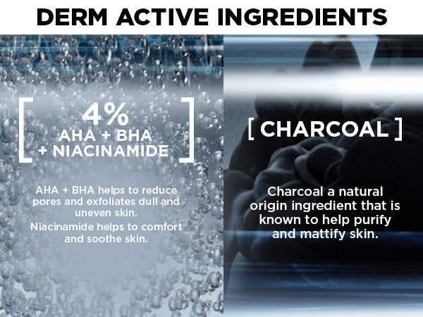 Garnier AHA + BHA Charcoal Anti-Imperfection Serum 30ml