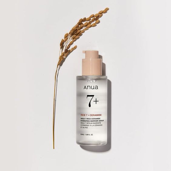 Anua 7+ Rice Ceramide Hydrating Barrier Serum 50ml