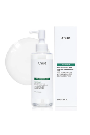 Original Anua Heartleaf Pore Control Cleansing Oil Mild 200Ml Available At Beauty Pouch, Delivery Across Pakistan