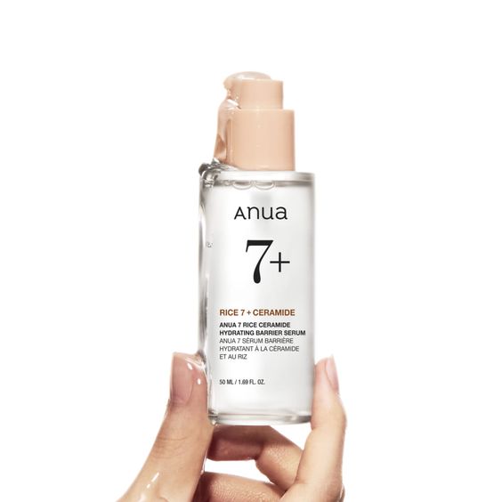 Anua 7+ Rice Ceramide Hydrating Barrier Serum 50ml Beauty Pouch pakistan