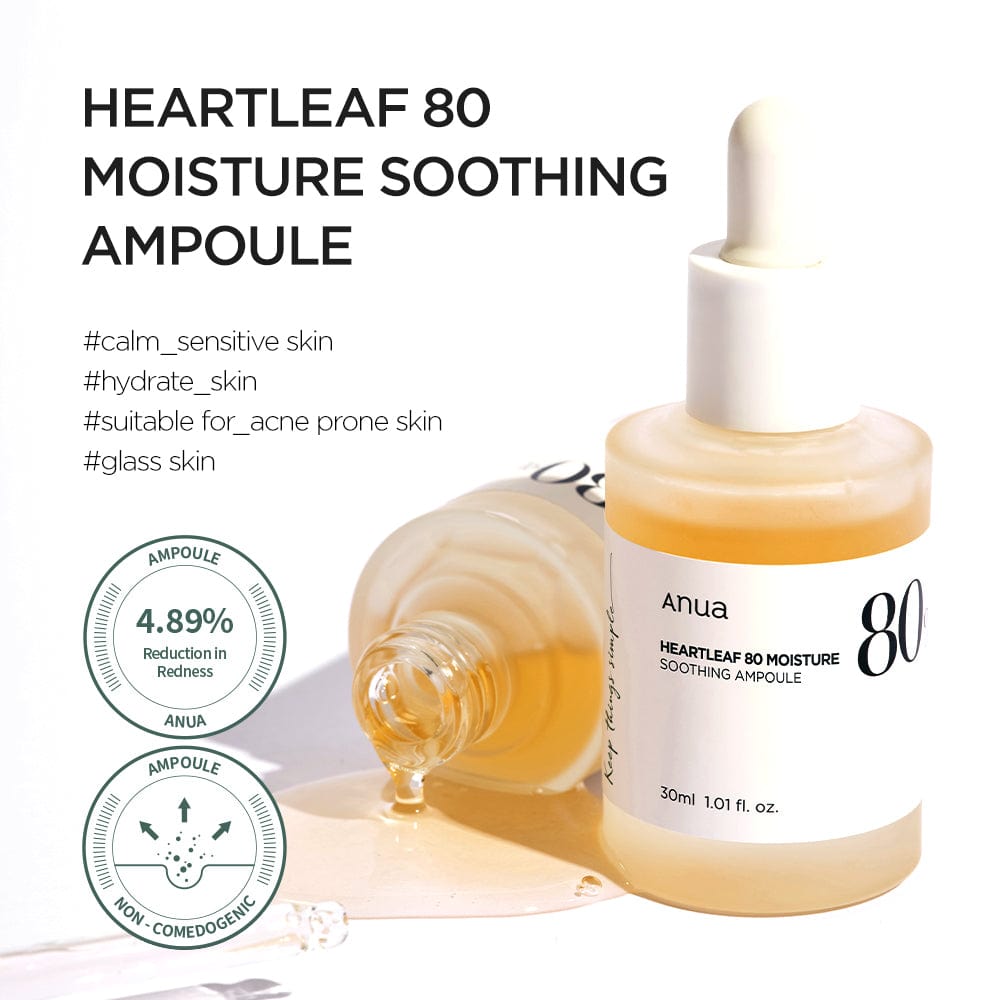 Anua Heartleaf 80% Moisture Soothing Ampoule - 30ml Pakistan