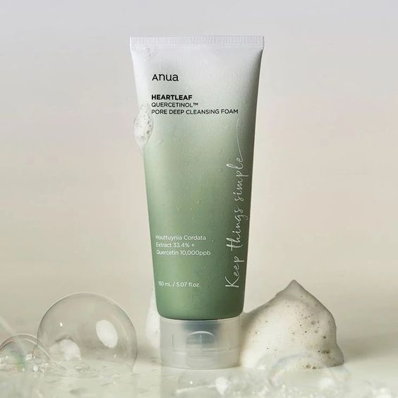 Anua Heartleaf Quercetinol Pore Deep Cleansing Foam 150ml
