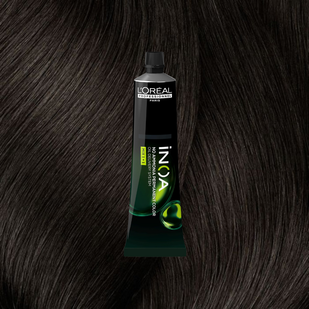 Loreal Professional Hair Color Inoa 5.32 Light Golden Iridescent Brown