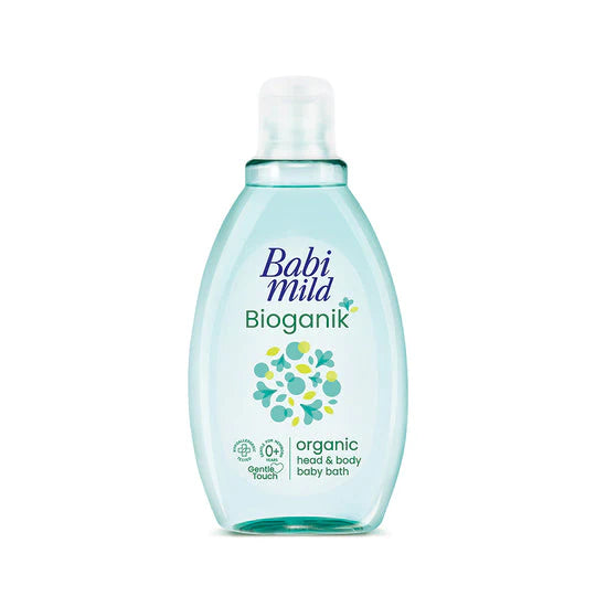 Babi Mild Bioganik Organic Head Body Baby Bath 180ml