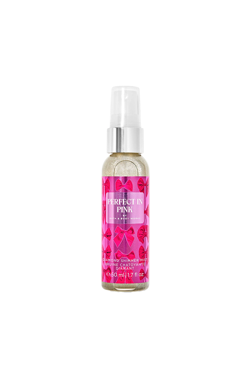 Bath & Body Works Perfect in Pink Travel Size Fine Fragrance Mist   (50ml)
