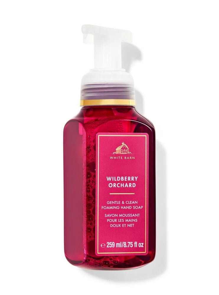 Original Bath Body Works Wildberry Orchard Gentle Cleansing Foaming Hand Soap 259Mlavailble At Beauty Pouch, Best Price In Pakistan