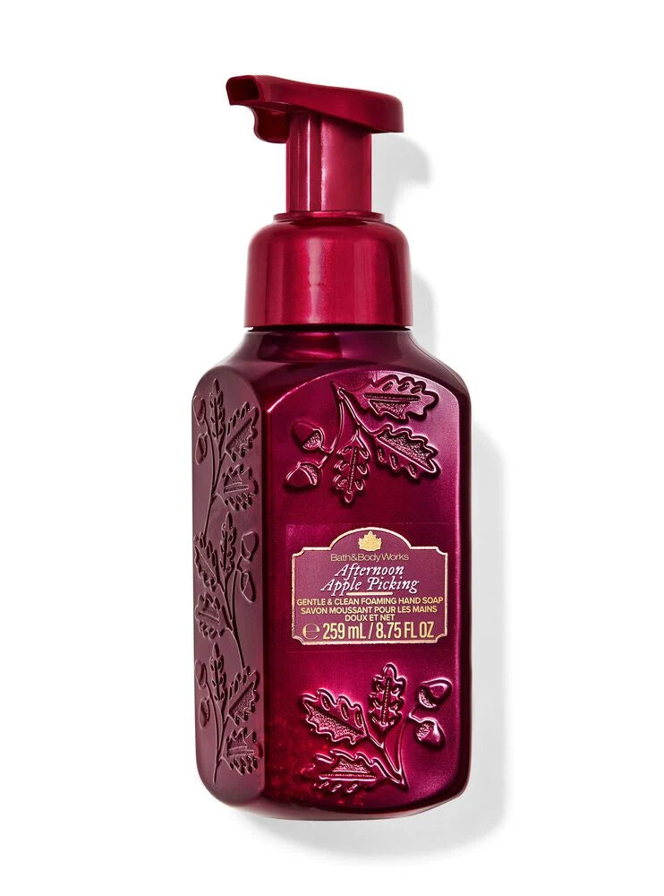Original Bath Body Works Afternoon Apple Picking Gentle Cleansing Foaming Hand Soap 259Mlavailble At Beauty Pouch, Best Price In Pakistan