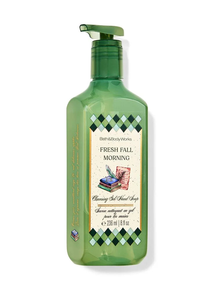 Original Bath Body Works Fresh Fall Morning Cleansing Gel Hand Soap 236Mlavailble At Beauty Pouch, Best Price In Pakistan