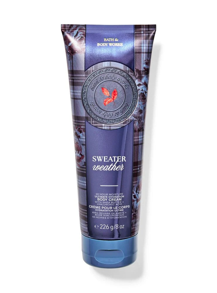 Bath & Body Works - Sweater Weather - Ultimate Body Cream 226g