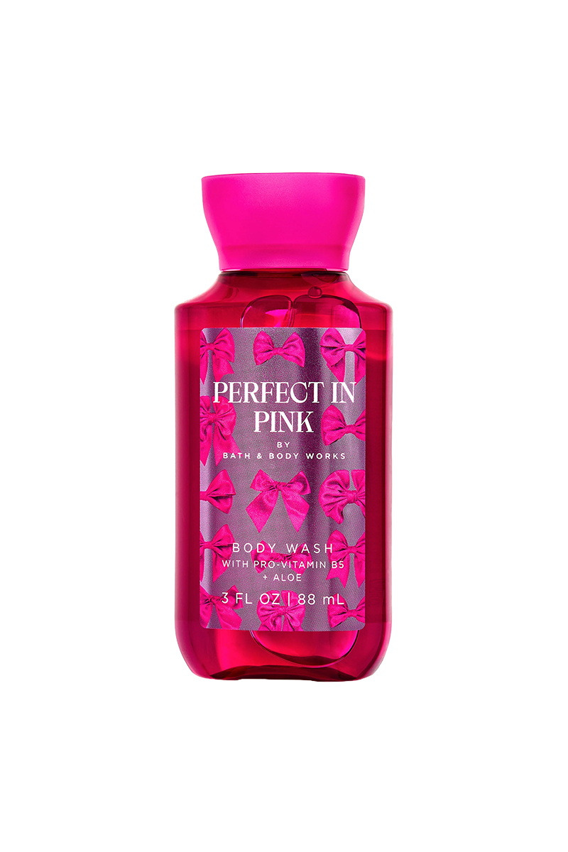 Bath and Body Works Perfect in Pink Travel Size Body Wash (88ml)