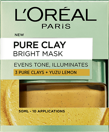 LOreal Paris Pure Clay Bright Face Mask 50ml