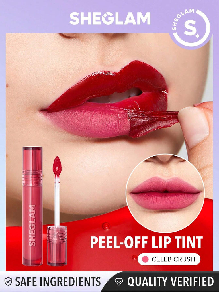 SHEGLAM- Peel Talk Lip Tint - Celeb Crush