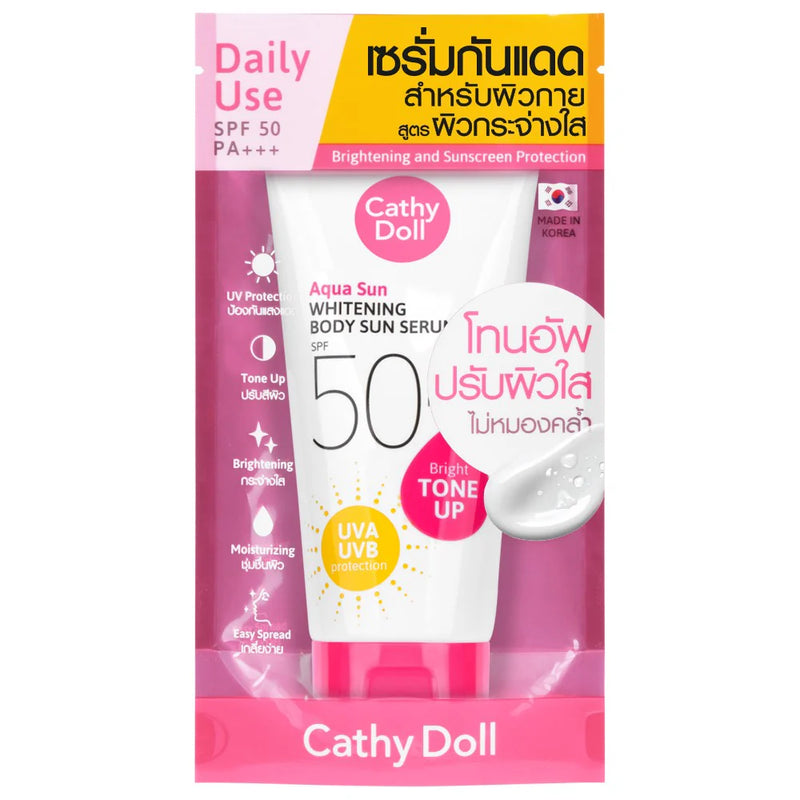 Cathy Doll Aqua Sun Whitening Body Spf50 Sun Serum 50ml