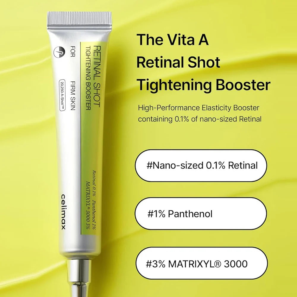 Buy Celimax The Vita A Retinal Shot Tightening Booster 15Ml, Available At Beauty Pouch Pakistan