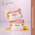 Dove Colloidal Oatmeal & Calendula Oil Exfoliating Body Polish  298g