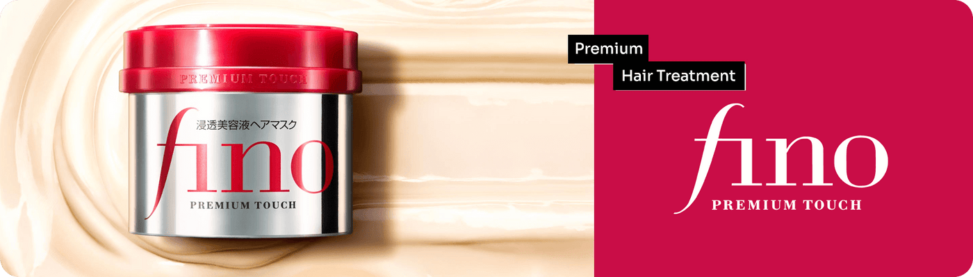 Shiseido Fino — Premium Hair Repair-Beauty Pouch