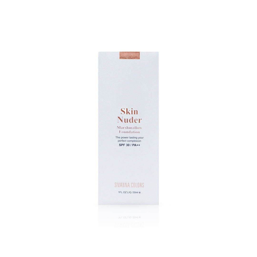 Sivanna Colors Skin Nuder Marshmallow Foundation SPF30 PA+++ (01) Natural Beige 30ml