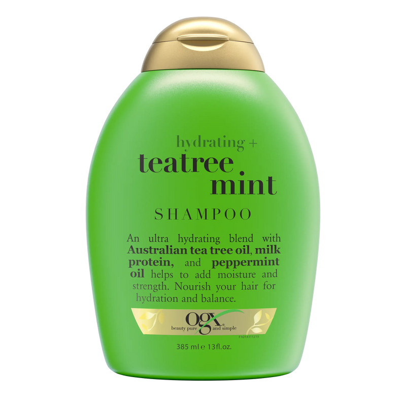 Ogx Hydrating + Teatree Mint Shampoo 385ml