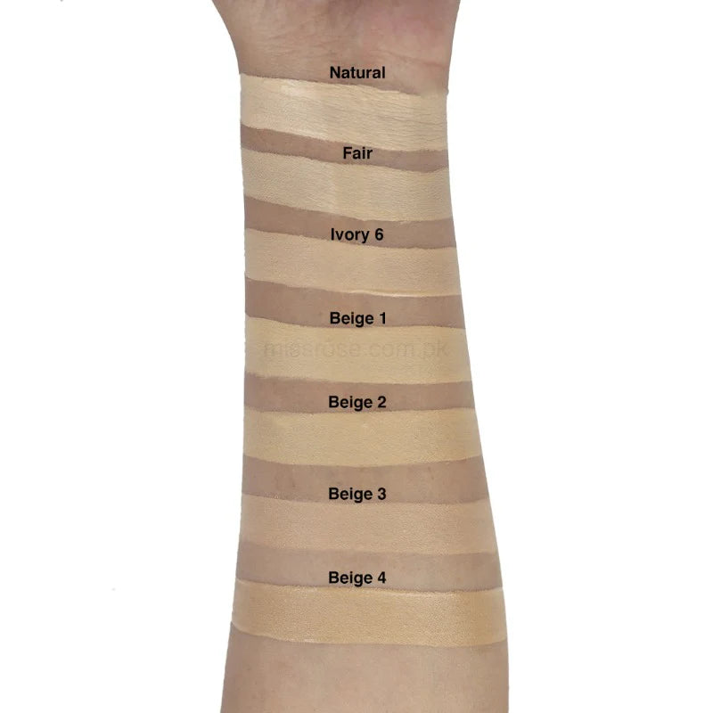 Miss Rose AirBrush Flawless Foundation 1 Beige 30ml