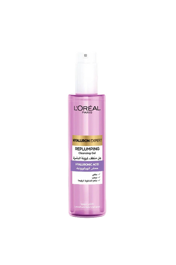 Original L'Oreal Paris Hyaluron Expert Replumping Cleansing Gel now available at best price in Pakistan only on Beauty Pouch. Get your favourite skin care products today anywhere in Pakistan