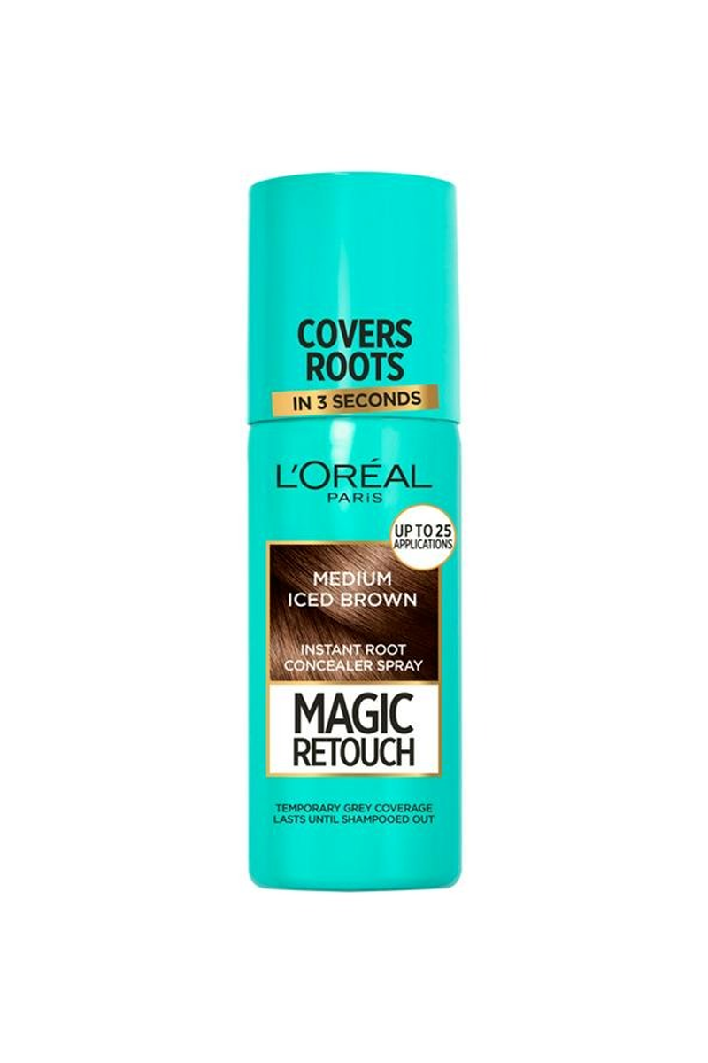 Loreal Magic Retouch Hair Spray Medium Ice Brown