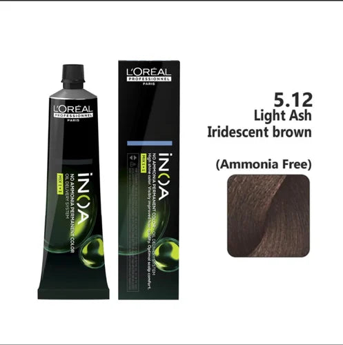Loreal Professional Inoa 5.12 Light Iridescent Ash Brown 60g